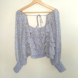 NWT ASTR The Label Ditsy Floral Top